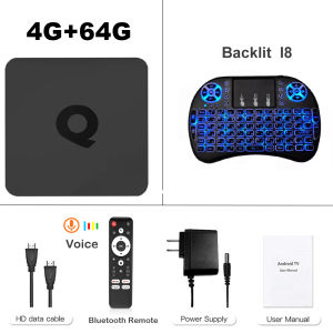 Q1 Smart TV Box Android 16 Set Top Box Allwinner H313 8K Dual Wifi Bluetooth 6.0 Google Voice Assistant Media Player 8GB 256GB