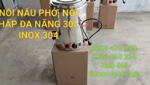 Nồi nấu phở cháo canh nước nồi hấp các loại 30L