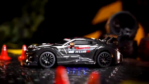4WD GTR Remote Control Car 2.4GHz 1:24 Scale RC Drift Car High Speed Racing Car with LED Light Car Control Drift Toy