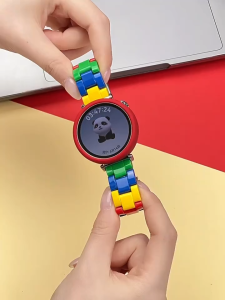 Colorful Lego Color Block Acrylic rainbow Strap for Huawei watch GT4/GT5/GT6 46mm watchband Friend Gift