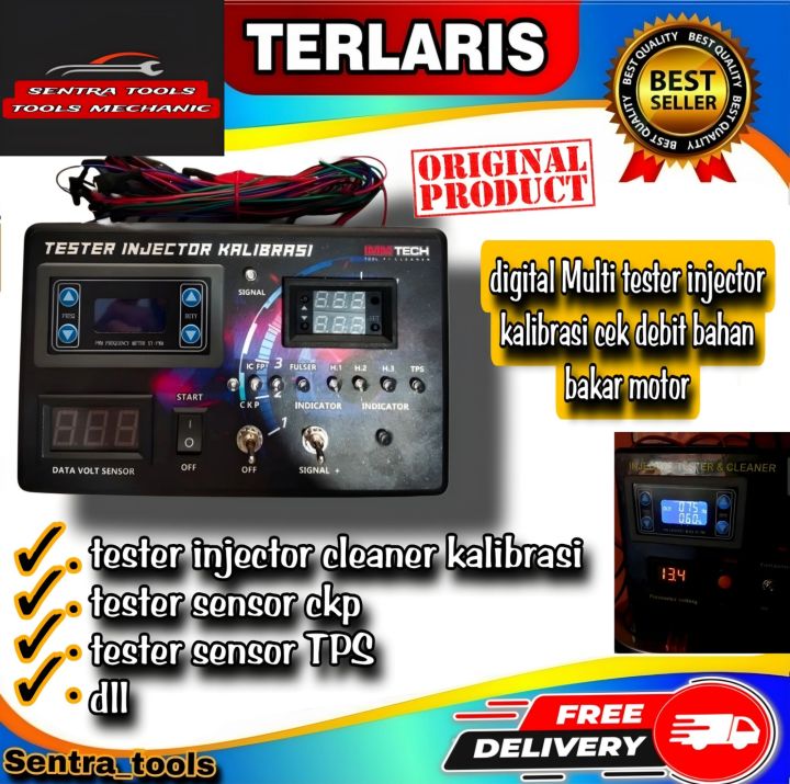 ALAT TESTER INJECTOR KALIBRASI CEK DEBIT BBM MOTOR INJEKSI