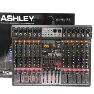 mixer ashley party14 original 14 channel mixer party 14 ashley bluetooth