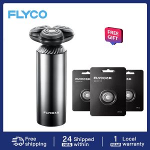 Flyco Electric Auto-sensing Shaver  Razor Shaving Machine Shaver For Men  Beard Trimmer Men Shaver Wet And Dry Shavers  Waterproof 刮胡刀剃须刀电动 FS965/FS967
