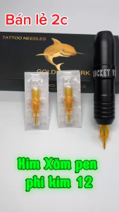 Kim xăm dành cho máy pen  hay còn gọi là máy bút xăm giá tiền 2 chiếc .sản phẩm không kèm máy.