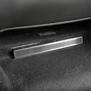 For Xpeng G6 2023 2024 2025 2026 Stainless Steel Car Under Seat Air Outlet Vent Dust Proof Mesh Cover Protect Grille Stickers