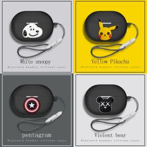 Xiaomi Buds5Pro Protective Case Wi-Fi Version Integrated Soft Shell Anti-Fall FlipBudsPro Open Type Bluetooth Earphone Case