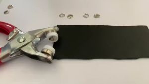 Snap Button Pliers Set Metal Snap Button With Fastener Pliers Automatic Eyelet Puncher Set