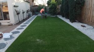 3meter Panjang Lebar 1m OR 2M UV Koridor Gardening Rumput Palsu Outdoor Grass Carpet Artificial Grass Mat Karpet Tiruan Outdoor Golf KYK 假草