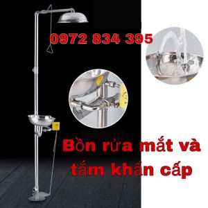 cây rửa mắt khẩn cấp và vòi tắm khẩn cấp