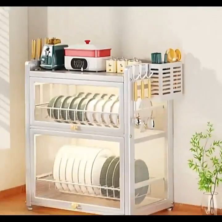 dish rack with cover dish drainer rack dish drainer rack with cover Plate Drying Storage Kitchen Organizer Over The Sink Lazada PH