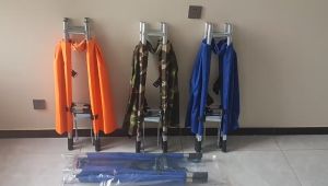 HP302 เปลสนามพับได้ เปลสนาม กำลังด้วย เปลสนาม เคลื่อนย้ายผู้ป่วย เปลสนาม ปฐมพยาบาล เปลยกผู้ป่วย เปลหามคนไข้ รับน้ำหนักได้150 กก. Folding Stretcher