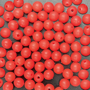 1000pcs/lot Fishing Floats Beads 3-12MM Hard/Soft Luminous Space Bean Round Float Balls Fishing Tools Accessory