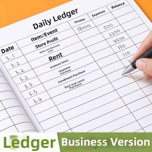 GEXINGYUE | Multipurpose Accounting Book