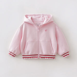 Marc&Janie | Sweet Cool Ruffle Air Cotton Girls Hoodie Jacket