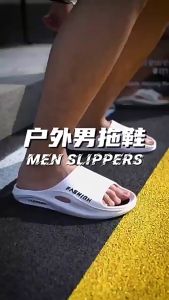 รองเท้าแตะแบบสวม รองเท้าแตะ รองเท้าแตะผู้ชาย รองเท้ารองเท้าแตะ ระบายอากาศ ใส่ได้หญิงและชายรองเท้าแตะนุ่มรองเท้าแตะใส่ในบ้าน FASHION