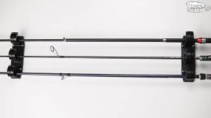 QAJTAO Giá Đỡ Trưng Bày Cần Câu Cá Đa Năng 3 Chỗ Ngồi Gắn Tường/dùng Cho Tàu Thuyền Phiên Bản Kẹp Dễ Sử Dụng