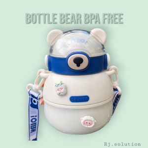 RJ BOTOL MINUM ANAK BPA FREE BEAR LUCU GEMOY