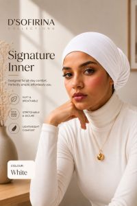 Signature Inner - Muslimah Headscarf / Headscarves / Inner Hijab / Inner Cap / Inner Headwear / Headband