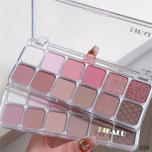 Bảng Phấn Mắt Màu Hồng Rose Chống Thấm Nước Màu Nude Nhũ Lấp Lánh Lì Phong Cách Hàn Quốc Dành Cho Nữ Kích Thước Đầy Đủ Nhiều Màu Lâu Trôi