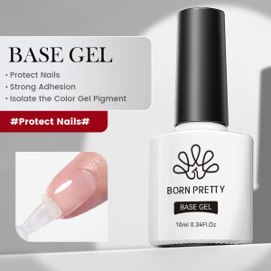 BORN PRETTY 10ml Function Gel Base Gel Top Coat Rubber Gel Reinforcement Gel for Nails Tools Soak Off UV LED Nail Varnish