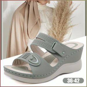 Sandals Increase Womens Slippers Fashion Women Slippers Outer Shoes Non-slip Lightweight