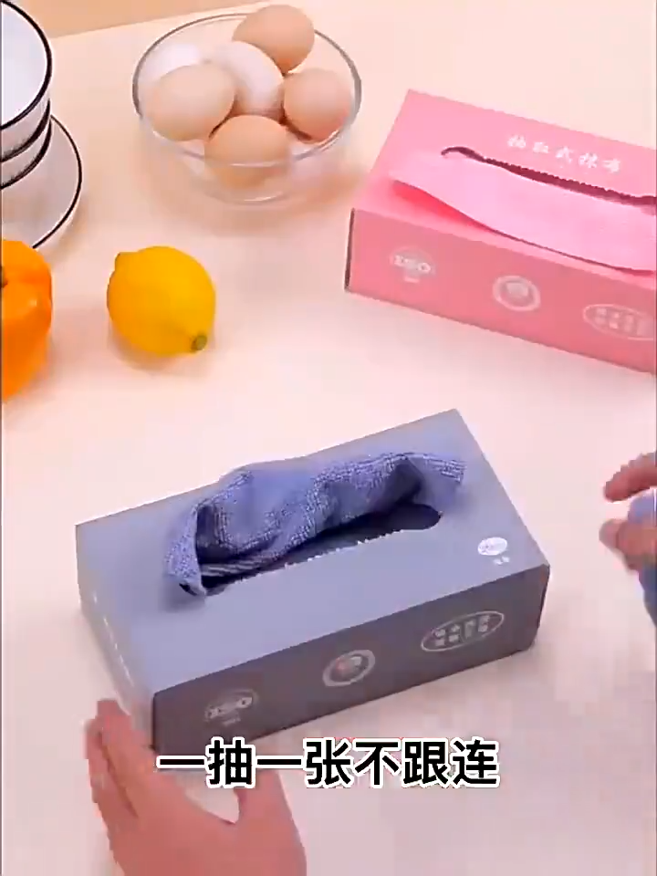 20PCS Kitchen Microfiber Towel with Box Super Absorbent Cleaning Dish cloth Wash Cloth Household
