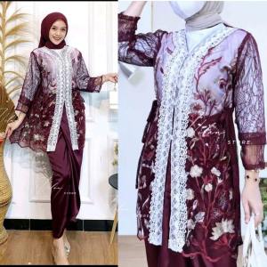 Setelan Wanita Kekinian: Dres Pesta Remaja Dewasa & Baju Set Inner Outer