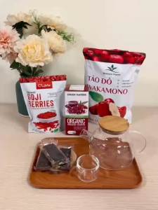 Hoa Bụp Giấm Nguyên Bông Hữu Cơ Green Nature 100g - Pha Trà Thanh Mát Đẹp Da Giải Nhiệt Healthy