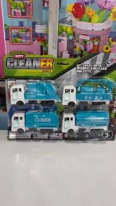 Promo Mainan Mobil Mobilan Truk Sampah - Dump Truck isi 4pcs