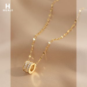 Elegant Diamond Embedded Necklace: A Stylish Addition to Your Jewelry Collection