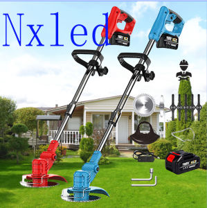 Lawn Mower Rechargeable Electric Efficient Mower Grass Cutter Trimmer Wireless Lawn Mower Rechargeable