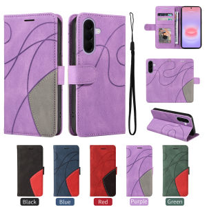 szhaiyu | Leather Wallet Flip Case for Samsung Galaxy A17 A27 A37 A57 A56 A36 A26 A16 A55 A35 A25 A15 A54 Protectrve Card Holder Cover