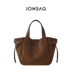 Jonbag | Genuine Leather Womens Bucket Bag Crossbody Shoulder Handbag