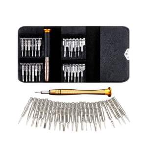 ลดเพิ่ม 15% ชุดไขควง ซ่อมเอนกประสงค์ ซ่อมโทรศัพท์มือถือ ซ่อมนาฬิกา แบบพกพา 25 ใน 1 อุปกรณ์