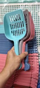 Dụng cụ vệ sinh chó mèo _Xẻng xúc phân chó mèo (Màu ngẫu nhiên)