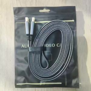 8K HDMI 2.1 Cable 48Gbps Flat Braided HDMI Cord Supports 8K60Hz and 4K120Hz Aluminum Alloy Shell for TV Monitor Projector