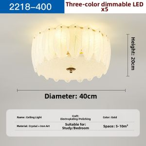 Modern Minimalist Luxury Feather Ceiling Light
