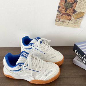 Breathable Mesh Sporty White Sneakers Womens Casual Running Shoes Spring 2025 New Style Table Tennis Training Shoes