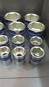 KING TONY  ลูกบล็อกสั้น 1/2"(4หุน)  6 เหลี่ยม เบอร์ 8 -46 มม. (MADE IN TAIWAN) แท้ 100% แยกเบอร์ขาย