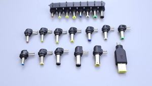 DC Power Male Plug Connector 2Pin Charger Adapter 5.5x2.5/2.1/1.7/4.8x1.7/4.0x1.7/3.5x1.35mm For HP DELL Laptop Notebook Compute