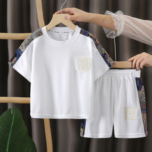 PuffHey Kidswear | Breathable and Stylish Chinese Style Childrens Short Sleeve Set