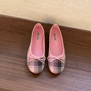 Ballerina Mary Jane Shoes With Bow Design