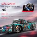 Tỉ Lệ 1/16 RC 4 Bánh Drift Xe Có Đèn LED Chiếu Sáng Tốc Độ Cao Xe Điều Khiển Từ Xa Cho Trẻ Em Và Bé Trai Lốp Có Thể Thay Thế Được. 