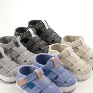 Newborn shoes for baby boy babies fashion Sailor Seaman Anchor Casual Walking Sandals