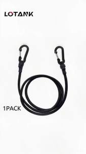 8MM Bungee Cords with Black Hooks 5 Types Stretch Elastic Ropes Lightweight for Bikes Car Luggage Packing Roof Rack Strap