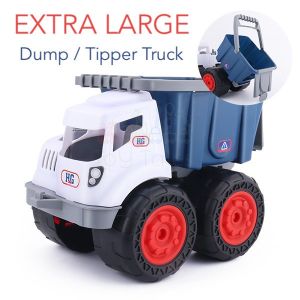 XL Construction Toy Truck [ BIG Sand & Beach ] Boys Lorry Dump Loader Car Excavator Bulldozer Vehicles Lori Mainan Besar