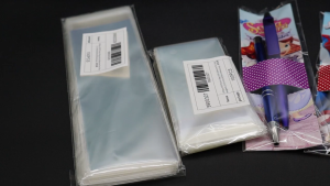 PrinTEE - OPP Adhesive Plastic Bags 100pcs for ATM Card Storage & Packaging