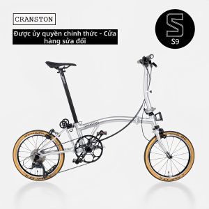 CRANSTON | Lightweight Portable 3-Fold Retro Commuter Bicycle 16 Inches