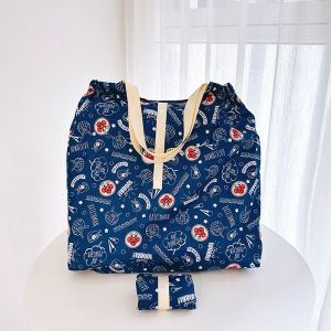 Foldable Portable Large Capacity Light Nylon Shopping Bag