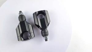 【COD】Flameer 2x 28MM 1 1/8 Handlebar Riser Mount Clamps Motorcycle Dirt Bike ATV